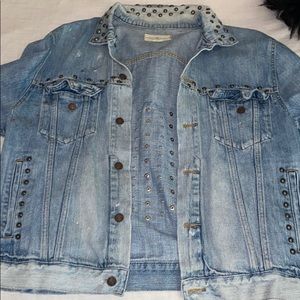 Lightly used  jeans jacket